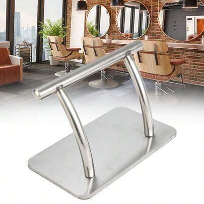 Stainless Steel Footrest Foot Rest Barbers Hairdresser Tattoo Salon Chair Pedal
