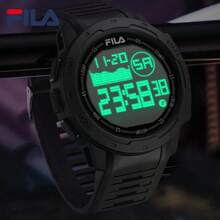 FILA Digital Sport Watch – Retro LED Display, Stopwatch & Alarm | Streetwear Style, Casual Fitness Watch & Gift Choice - one-size - View 7