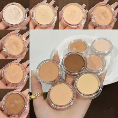 Anticerne couvrant et imperméable - Fini mat, couvre les marques d'acné, les cernes, les creux des yeux, le contouring, longue tenue, stick compact, 6 options de couleurs convenant à tous les tons de peau