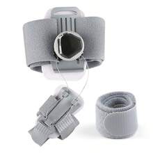 男女大脚趾分离器，可调节夹板，带防滑带，用于日夜支撑 - 彩色 - 查看 6