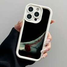 1 pieza Funda de teléfono Morgan para iPhone 16, 15, 14, 13 Pro Max, 11, 12 Plus, de silicona negra. Compatible con funda para iPhone 17, funda para iPhone 17 Pro, funda para iPhone 17 Pro Max - Z4 - Ver 10