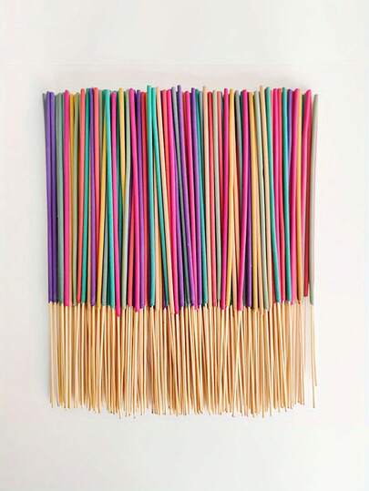 40/80/200支装香薰棒 - 薰衣草、檀香、茉莉、鼠尾草、玫瑰、牛奶、龙血树香型 - 天然竹香，适用于芳香疗法、瑜伽、冥想、居家及办公场所，生日及毕业送礼佳品