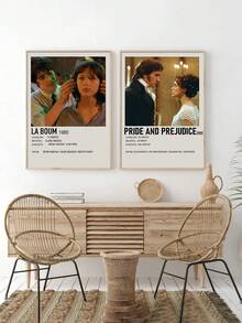 1 tấm áp phích phim không khung, áp phích phim cổ điển, nghệ thuật tối giản - Phong cách retro hiện đại - Áp phích cổ điển - Tranh treo tường - Món quà lý tưởng cho phòng ngủ, phòng khách, hành lang, tranh trang trí tường, trang trí mùa đông, quà tặng trang trí phòng, quà sinh nhật, quà tốt nghiệp. - Nhiều màu - Xem 2