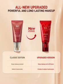 Crema iluminadora y contorneadora blanqueadora MISSHA Luminous Radiance, cobertura, larga duración, hidratante, 50ml/1.76oz - 23 BEIGE NATURAL - Ver 6