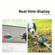 1 Peça Brinquedo para Cachorro para Triturar e Limpar os Dentes, Autossuficiente, Resistente à Mordida para Garantir a Limpeza dos Dentes, Bola de Forrageamento, Brinquedo Interativo de Cabo de Guerra, Bola Voadora, Combinação de Brinquedo de Corda de Algodão, Alimentação Antimorso e Resistente ao Desgaste, Suprimentos de Brinquedos para Animais de Estimação