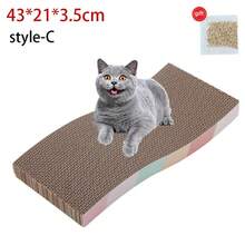 Rascadores duraderos para gatos, protección de muebles, antiarañazos, afilador de garras para sofá, accesorios de rascador, juguetes para cama, suministros para gatos - Estilo-A - Ver 4