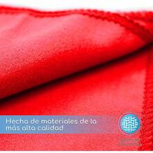 Canotagio Toalla de Microfibra Deportiva para Ejercicio y Viaje. Toalla Ultra Absorbente y Secado Rápido de Micro Fibra. Ligera y Portátil. para el Natación, Gym, Playa y más. (50cm x 100cm, Rosa) - rojo - Ver 3