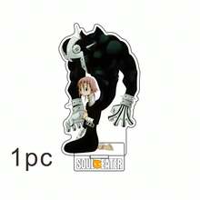 动漫噬魂者 15 厘米亚克力人物黑星，儿童站立模型支架桌面装饰礼物