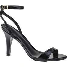 Women's Sandal High Heel Thin Elegant Thin Strap Modern 13-134 - 黑色 - 查看 1