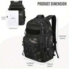 45L Hiking Backpack Daypack Travel Sports For Camping Hiking Outdoor Sports For Men's And Women Birthdays Gift