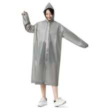 Impermeable para Lluvia, 2 Piezas Poncho de Lluvia, Reutilizable EVA Poncho, Chubasquero Porttil para Adultos, Poncho para Lluvia, para Hombre y Mujer Viajes Camping Excursionismo - inicial - Ver 1