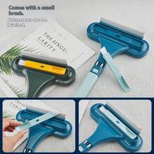 1pc Multi-Functional Mesh Window Cleaning Brush, Mesh Window Cleaning Agent, Dry & Wet Cleaning Brush, Reusable Durable Plastic Mesh Cleaning Tool. Pet Hair Remover. Suitable For Furniture, Carpets, Clothes, Bedding And Screens.