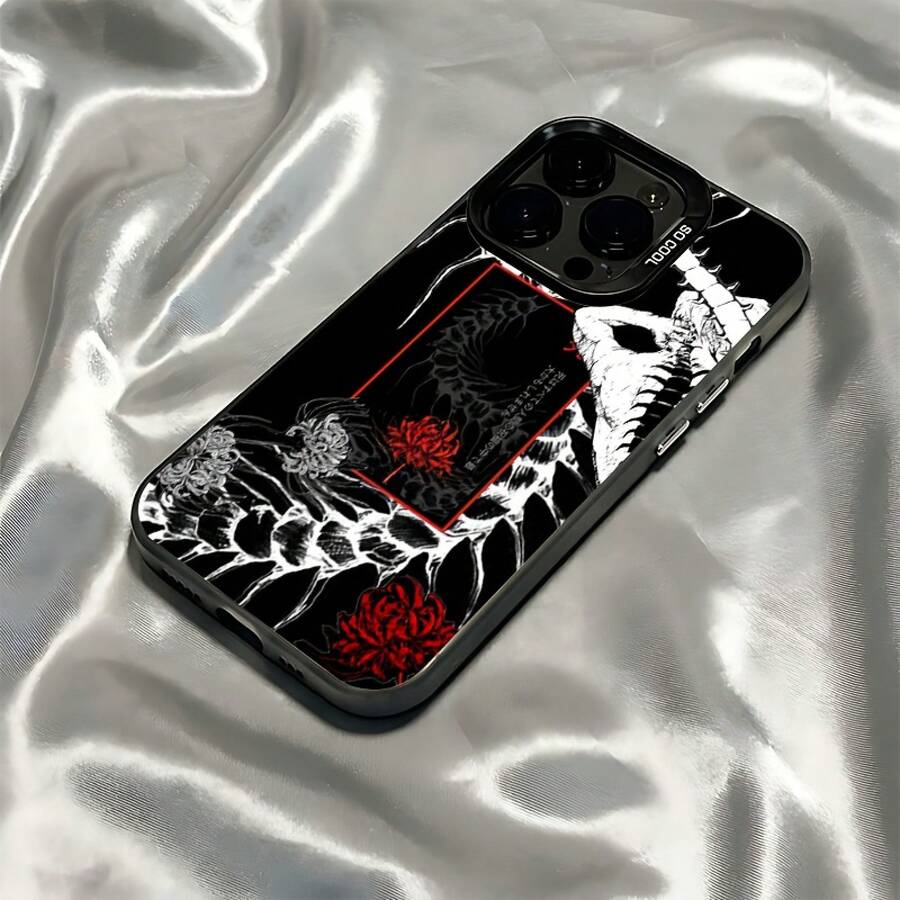 Tokyo Anime Ghoul Phone Case For IPhone 16 15 14 13 12 11 Pro Max X XR XS Max 8 7 Plus Anti-Drop Matte Back Cover - 1 cái - Xem 1