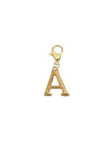 Portachiavi asimmetrico dorato con lettere dall'A alla Z, design semplice, texture, accessori per borse, alla moda e con texture, adatto come portachiavi per auto, portachiavi da donna, ciondolo per borse, accessori estetici per studenti e amanti del kawaii - zaini, portafogli, telefoni cellulari, borse regalo e uso scolastico quotidiano. Portachiavi per auto, regali per famiglia e amici, regali di compleanno, regali per insegnanti, regali di Ognissanti, regali di Pasqua