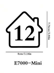 Customized Trash Can Stickers, Personalized Address Labels - Use House Number And Street Name Stickers To Personalize Your Trash Can, Customized House Number Address Label Stickers For Trash Cans - Multicolor - View 21