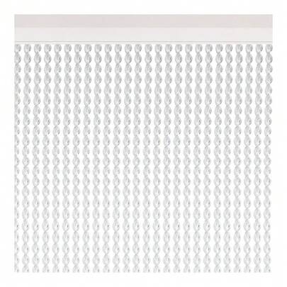Porte esterne in vetro Acudam Malta PVC Alluminio Tenda 90 x 210 cm