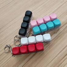 Creative Keyboard Pendant - Cartoon Accessories Bag Keychain Gift Set, Party Favors - Kiểu A - Xem 7