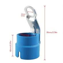 Suport pentru ștecher remorcă, capac de parcare, suport ABS, conector fix pentru remorcă, pentru prize de remorcă cu 7 și 13 pini, accesorii auto