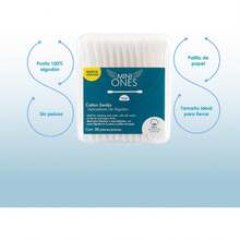 Ones | Hisopos de algodón 4 pzs. Presentaciones de hisopos de algodón con 50 y 150 pzs - 1 - Ver 2