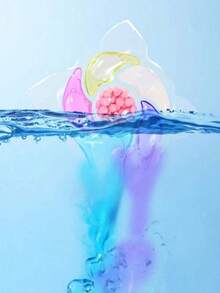 6-In-1 Laundry Detergent Pods, Concentrated Laundry Balls, Long-Lasting Fragrance, Heavy-Duty Stain Removal, Fabric Softener, Scented Beads, Liquid Laundry Detergent - Multicolor - View 3