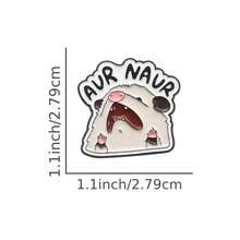 Broche de erizo encantador - Accesorio con tema de animal lindo para mujeres, regalo perfecto para amigos y familiares, adorno de ropa de moda - QHXZ2892 - Ver 5