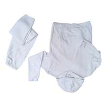 conjunto de pans teddy  tela polar de ods piezas - blanco - Ver 5