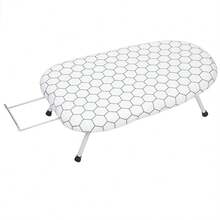 Tabletop Ironing Board 80 X 30cm Foldable Small Lightweight Compact Space Saving - Default - View 3