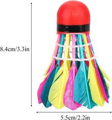 VGEBY 11pcs Volantes de Bádminton Bolas Coloridos Gallitos De Badminton Gallitos De Badminton Gallitos De Badminton Gallitos De Badminton - 1 - Ver 3