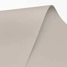 Estor Enrollable Liso - Cortina Opaca Impermeable para Ventanas, Fácil de Instalar, Protección Solar y Privacidad - Varios Colores - Beige - Ver 4