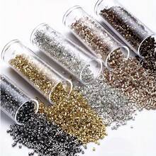 400 颗/36 克 4 毫米玻璃种子珠，23 种鲜艳颜色，高品质圆形散珠，适用于珠宝制作、DIY 耳环、手链、工艺品 - 4mm米珠 - 查看 6