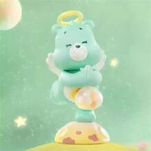 MINISO 爱心熊治愈星球系列盲盒神秘盒动漫手办可爱模型玩具桌面摆件生日礼物 (随机发货，1件)