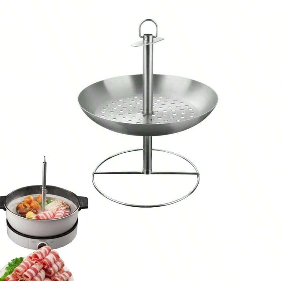 Food Strainer Rotation RackStainless Steel Hot Pot Filter Food Strainer ...
