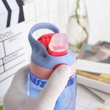 1PC Custom Christmas Monogram With Name, Back To School Gift, Personalized 16oz Water Bottle, School Water Bottle With Name