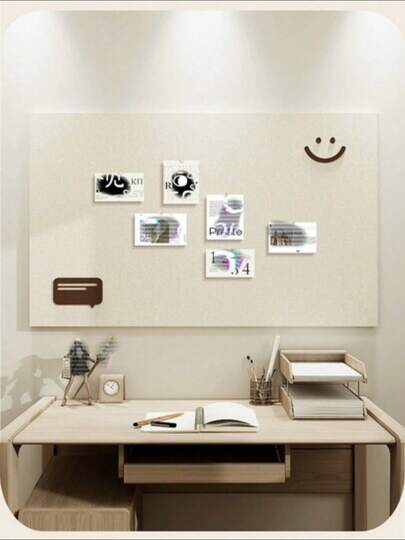 1 Stück großes 40x60cm Filzbrett ohne Nägel, Mehrzweck-Dekorationsbrett, Klassenzimmer-Pinnwand, Schlafzimmer-Wanddekoration, geeignet für Valentinstag, Zuhause, Studium, Büro, Weihnachten, Neujahrsdekoration, Fotoausstellung, Pinnwand, auch ein kreatives Neujahrgeschenk für Freunde, Kollegen, Ältere