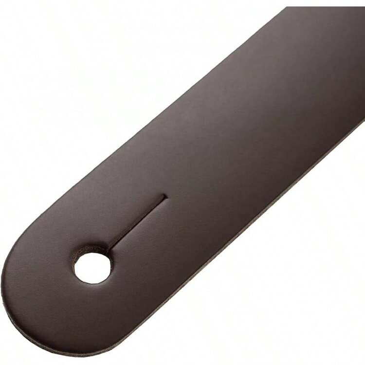 Levy's Leathers - Correa de piel para guitarra de.6 de ancho con acolchado de espuma y respaldo para prendas; color negro (M26PD-BLK) - marron oscuro - Añade 11