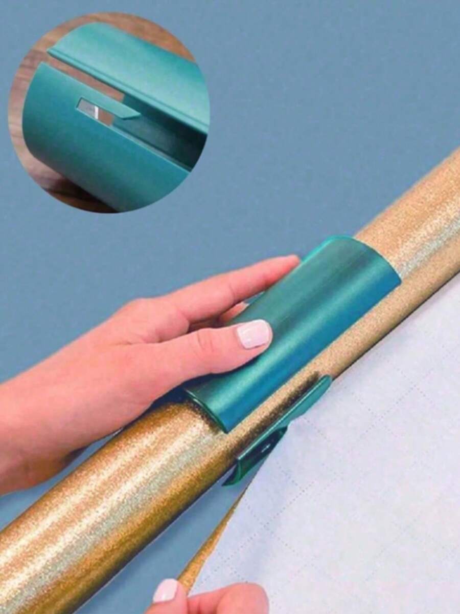 2pcs Manual Paper Cutter - Handheld Mini Paper Cutter, Christmas Gift Wrapping Paper Cutting Machine, Mini Round Paper Cutter - Portable Pocket Paper Trimmer, Color Portable Round Paper Cutter, Gift Wrapping Scissors, Christmas Paper Trimmer, - Suitable For Crafts And Thin Gift Wrapping Paper - Applicable For Halloween, Christmas, Scrapbooking, Paper Cutting (Not Suitable For Thick Gift Wrapping Paper) - Multicolor - View 1