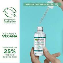 Garnier Skin Active sérum hidratante rellenador con aloe vera + ácido hialurónico + glicerina Aloe Hialurónico dosificador 30 ml  ✅ Entrega de 1-3 días - 30 ml - Ver 2