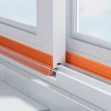 1 卷 2m/4m 耐用窗户密封条 - 提供气密密封、最大舒适度、节能，并有效阻挡灰尘、水、风和雨