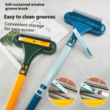 1pc Multi-Functional Mesh Window Cleaning Brush, Mesh Window Cleaning Agent, Dry & Wet Cleaning Brush, Reusable Durable Plastic Mesh Cleaning Tool. Pet Hair Remover. Suitable For Furniture, Carpets, Clothes, Bedding And Screens.