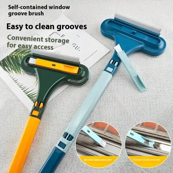 1pc Multi-Functional Mesh Window Cleaning Brush, Mesh Window Cleaning Agent, Dry & Wet Cleaning Brush, Reusable Durable Plastic Mesh Cleaning Tool. Pet Hair Remover. Suitable For Furniture, Carpets, Clothes, Bedding And Screens.