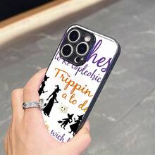 Halloween Witch  Case Shockproof Lightweight Anti-Yellow Cover for  17 17 Pro Max 16 Pro Max 16e 15 Plus 14 13 12 11 XS Max XR X