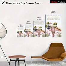 [2D Flat]1 Piece Of Canvas Painting Art Print With Wooden Frame, Medieval Knight And Princess In Garden Scene, High Quality Wall Art Printed Poster Can Be Hung Directly, Pine Frame, Suitable For Spring And Summerroom Decor,Office Art | Exquisite Home Art | Wooden Framed Ar - 多色 - 查看 4