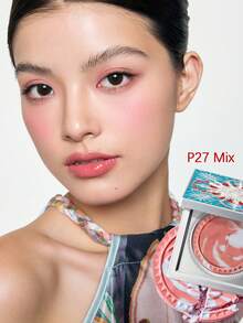 GIRLCULT 2.6克/0.09盎司 Emotion腮红 P27 混合色，色彩鲜艳，打造健康阳光亲吻般的妆容，持久一整天。易于晕染，提亮肤色，粉质细腻柔滑，包装优雅，是馈赠亲友的理想之选。 - P27 Mix - 查看 8