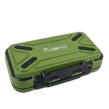 Deyu DW-011 Floating Fishing Case With 15 Removable Compartments - 16x9x4cm - 綠色 - 查看 1