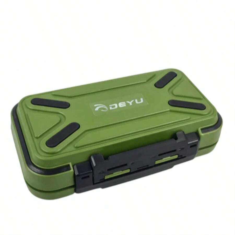 Deyu DW-011 Floating Fishing Case With 15 Removable Compartments - 16x9x4cm - 綠色 - 查看 1