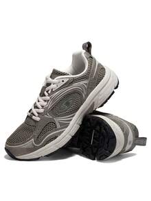 baasploa Women's Running Shoes Mesh Fabric Non-Slip Outdoor Fitness Running Tennis Shoes Women's Sports Walking Shoes Comfortable Women's Brand Sneakers - Olive Green - View 5