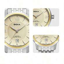 DOXA Mechanical Men's Watch, Fashionable Business Swiss Watch, Luminous Waterproof Steel Band Watch, Originally Imported From Switzerland D147TCM