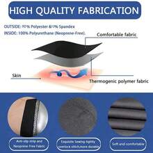 Women's Fitness Yoga Waist Trainer, Zipper Sweat Waist Trimmer Belt, Sports Waist Cincher - Multicolor - View 5