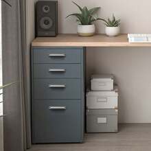 1/2 件高品质铝合金门把手 - 推拉式设计，抽屉拉手家具旋钮和把手，适用于厨房橱柜衣柜，适用于阳台门窗，黑色、银色、金色书桌抽屉拉手 - 彩色 - 查看 4