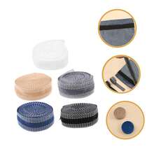 EstiloCinta Para Dobladillo Autoadhesiva 5 Rollos De Cinta Adhesiva Para Dobladillos PoliéSter Colores Surtidos 100X2.5Cm Para Pantalones Jeans Trousers FáCil De Usar Sin PlanchaVersióN Mejorada - 1 - Ver 2
